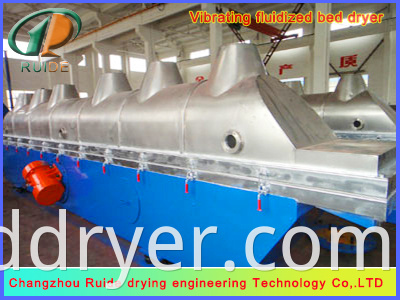 Vibrating fluidizing Bed Dryer of Soybean Meal